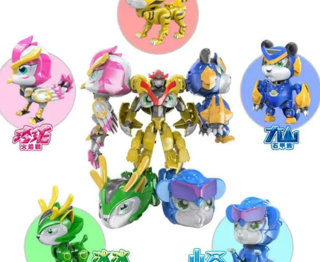 Animal Deer Chicken Tiger Cat Animation Film Movie model Action Figure Deformation Robot Transformation Toy For Kid gift 12
Animal Deer Chicken Tiger Cat Animation Film Movie model Action Figure Deformation Robot Transformation Toy For Kid gift 12