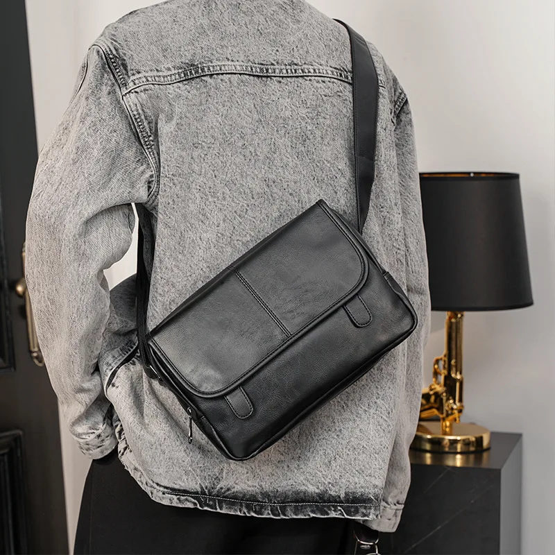 Man Messenger Bags Vintage Leather Men Shoulder Bag Business Briefcase Sling Male Crossbody Bag Motorcycle Backpack
Man Messenger Bags Vintage Leather Men Shoulder Bag Business Briefcase Sling Male Crossbody Bag Motorcycle Backpack