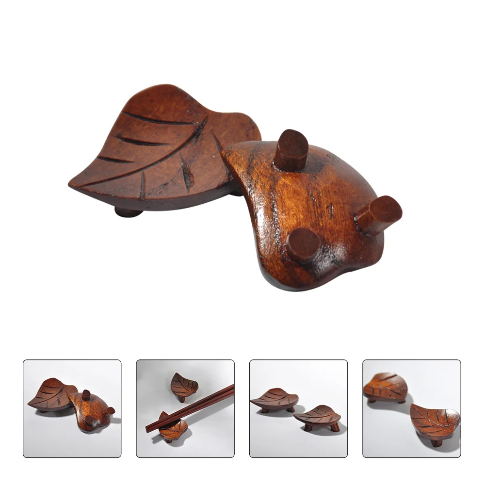 2PCS Wooden Chopstick Rest Natural Chopstick Rest Multi-functional Chopstick Rest
2PCS Wooden Chopstick Rest Natural Chopstick Rest Multi-functional Chopstick Rest