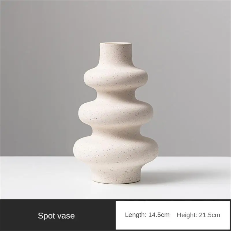 Creative Plain Fired Vase Frosted Grain Flower Arrangement Ceramic Wedding Living Room Decoration
Creative Plain Fired Vase Frosted Grain Flower Arrangement Ceramic Wedding Living Room Decoration