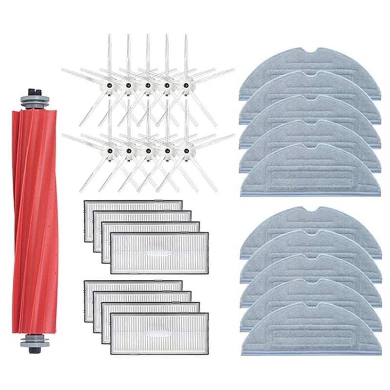 Main Side Brush Hepa Filter Mop Cloth Pads Accessories For Roborock S7 T7S Plus Robot Vacuum Cleaner Spare Parts
Main Side Brush Hepa Filter Mop Cloth Pads Accessories For Roborock S7 T7S Plus Robot Vacuum Cleaner Spare Parts