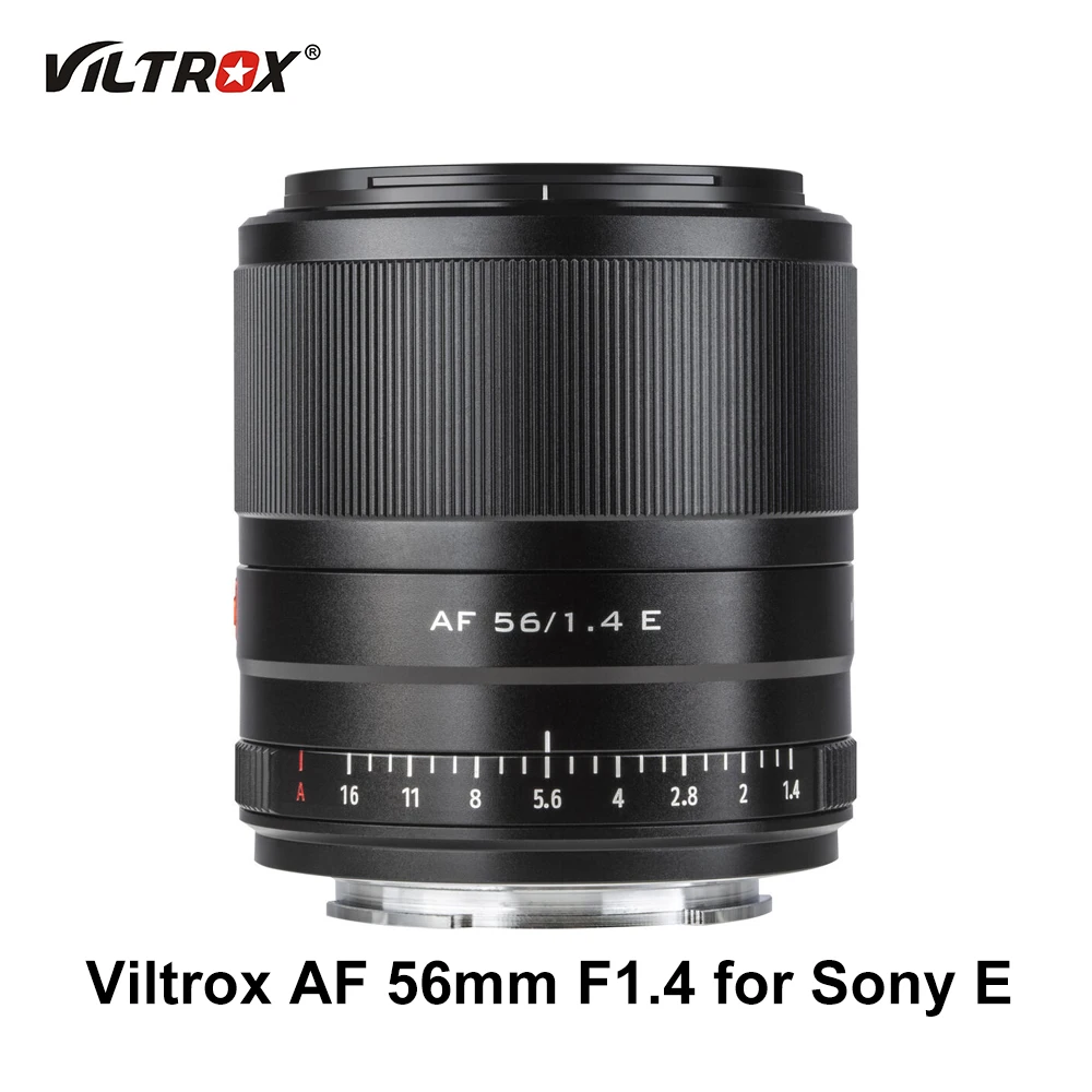 Viltrox 56mm F1.4 56/1.4 E Large Aperture APS-C Auto Focus Lens For Sony E Mount Camera A6600 A5000 A5100 A6000 A6300
Viltrox 56mm F1.4 56/1.4 E Large Aperture APS-C Auto Focus Lens For Sony E Mount Camera A6600 A5000 A5100 A6000 A6300