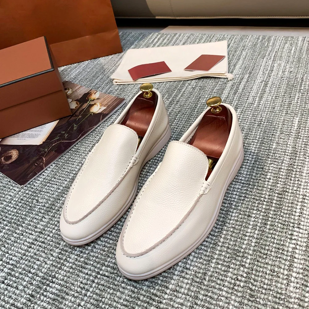 Genuine Leather Shoes For Women 2022 Spring Autumn Flat Bottom Fashion Comfortable Loafers Single Casual Luxury Designer Shoes
Genuine Leather Shoes For Women 2022 Spring Autumn Flat Bottom Fashion Comfortable Loafers Single Casual Luxury Designer Shoes