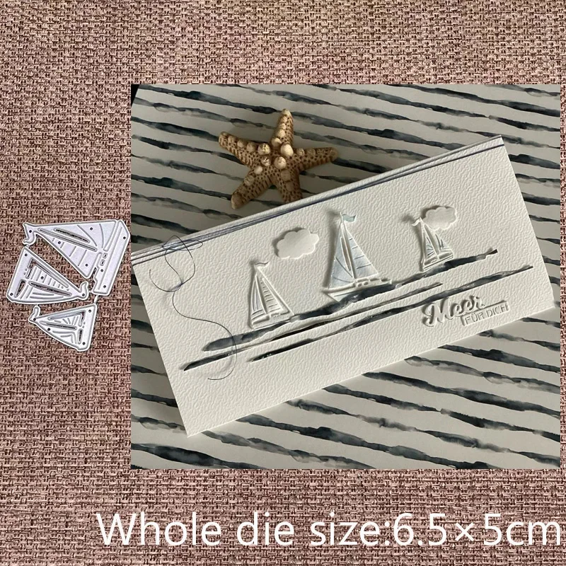 New Design Craft Metal stencil mold Cutting Dies 3pcs sailboats decoration scrapbook die cuts Album Paper Card Craft Embossing
New Design Craft Metal stencil mold Cutting Dies 3pcs sailboats decoration scrapbook die cuts Album Paper Card Craft Embossing