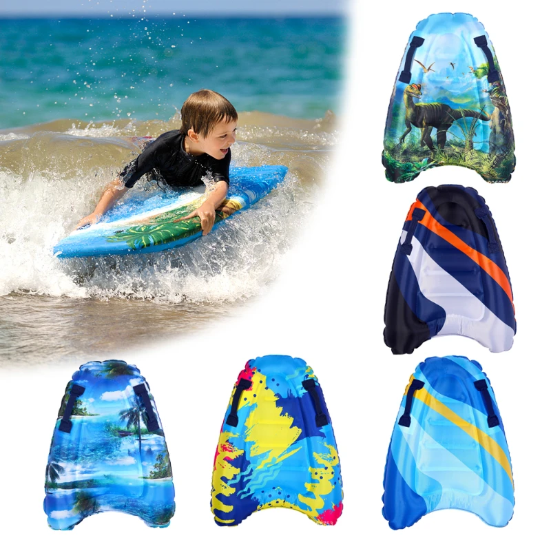 Children Inflatable Paddle Surfboard Summer Surfing Swimming Floating Mat Kids Outdoor Surfboards Pool Beach Pad Water Fun Play
Children Inflatable Paddle Surfboard Summer Surfing Swimming Floating Mat Kids Outdoor Surfboards Pool Beach Pad Water Fun Play