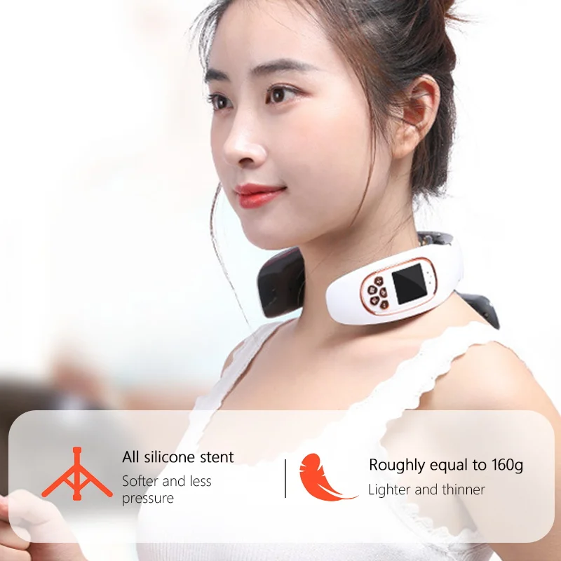 6 Heads Smart Electric Neck and Back Pulse Massager TENS Wireless Heat Cervical Vertebra Relax Pain Kneading Massage Machine
6 Heads Smart Electric Neck and Back Pulse Massager TENS Wireless Heat Cervical Vertebra Relax Pain Kneading Massage Machine