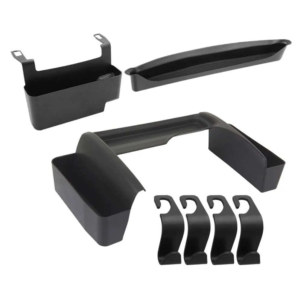 4 pc Gear Shift Side Tray Organizer, Center Console Hanging Storage Box, Passenger Grab Handle Tray, Headrest Hooks Interior Acc
4 pc Gear Shift Side Tray Organizer, Center Console Hanging Storage Box, Passenger Grab Handle Tray, Headrest Hooks Interior Acc