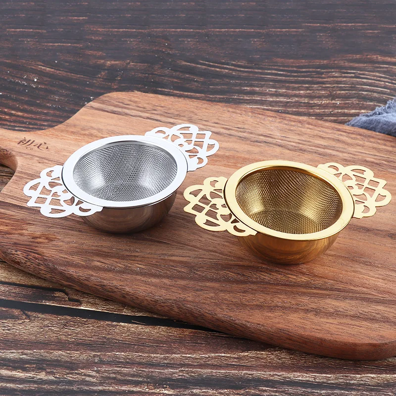 Double-layer Fine Mesh Tea Strainer Stainless Steel Filter Sieve Teaware Lace Tea Drain Useful Tea Infusers Kitchen Accessories
Double-layer Fine Mesh Tea Strainer Stainless Steel Filter Sieve Teaware Lace Tea Drain Useful Tea Infusers Kitchen Accessories