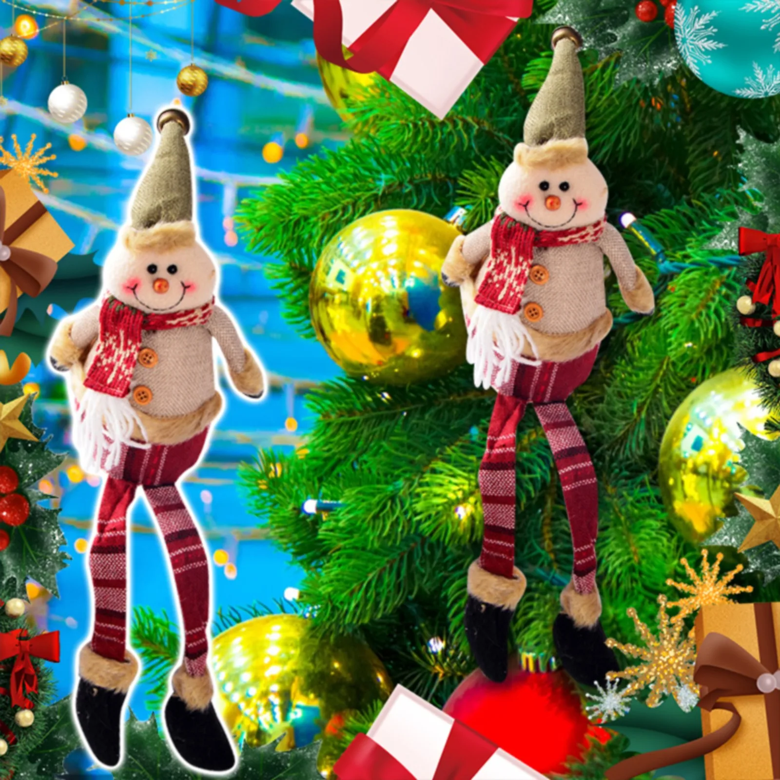 И набор украшений 45 см, сидящая кукла, окно, настольные рождественские украшения, рождественские подарки, набор стеклянных шариков Z
И набор украшений 45 см, сидящая кукла, окно, настольные рождественские украшения, рождественские подарки, набор стеклянных шариков Z