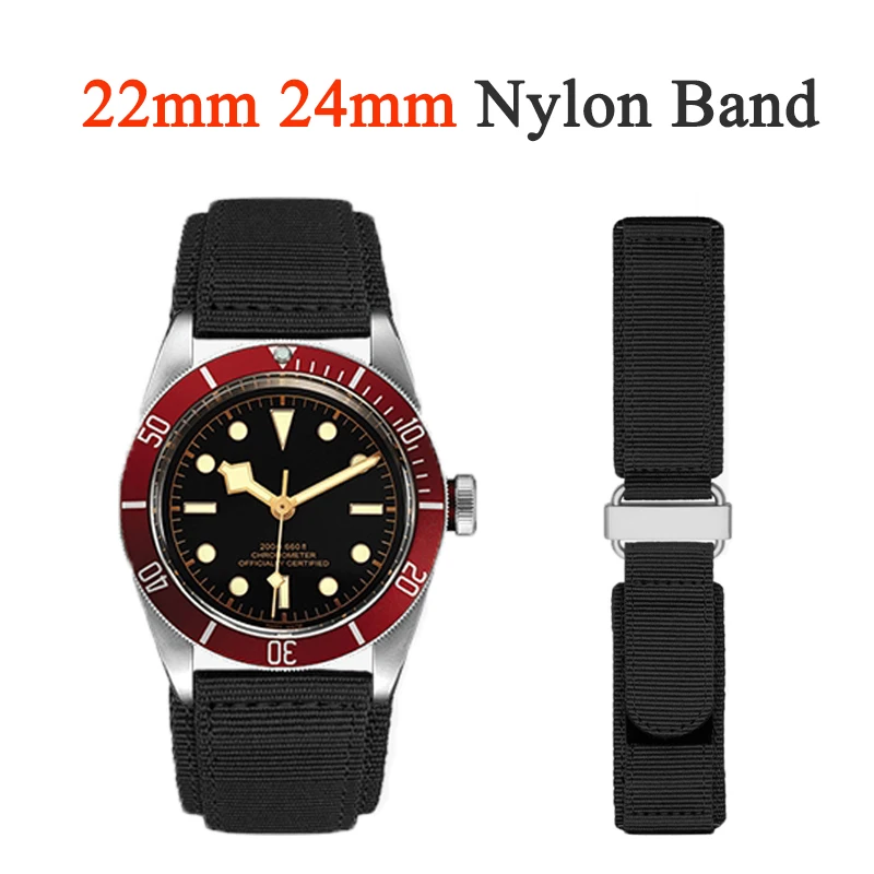 22mm 24mm Nylon Fabric Band for Rolex Watch Canvas Strap for Watch Strap Man Watch Velcro Wristband Bracelet Military watch band 
22mm 24mm Nylon Fabric Band for Rolex Watch Canvas Strap for Watch Strap Man Watch Velcro Wristband Bracelet Military watch band