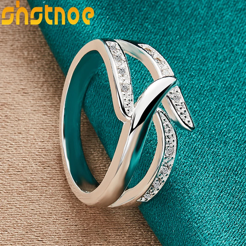925 Sterling Silver AAA Zircon Minimalist Geometric Ring For Women Engagement Wedding Charm Fashion Party Jewelry Gift
925 Sterling Silver AAA Zircon Minimalist Geometric Ring For Women Engagement Wedding Charm Fashion Party Jewelry Gift