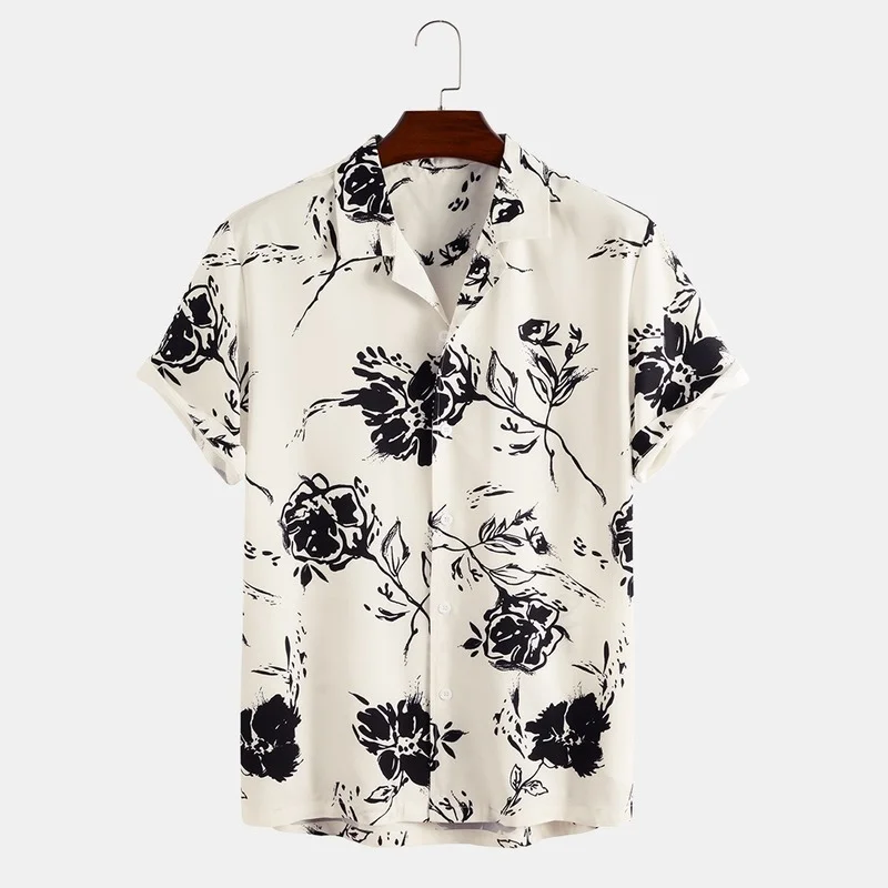 Men Clothing 2022 Summer New Short Sleeve Men's Printed Shirts Casual Fashion Lapel Button Up Shirt Camisas Para Hombre
Men Clothing 2022 Summer New Short Sleeve Men's Printed Shirts Casual Fashion Lapel Button Up Shirt Camisas Para Hombre
