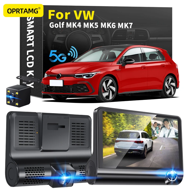 Car DVR 3 Cameras Lens 4.0 Inch 1080P dash cam For Volkswagen VW Golf MK4 MK5 MK6 MK7 2011 2012 2013 2014 2015-2022 Car dashcam 
Car DVR 3 Cameras Lens 4.0 Inch 1080P dash cam For Volkswagen VW Golf MK4 MK5 MK6 MK7 2011 2012 2013 2014 2015-2022 Car dashcam