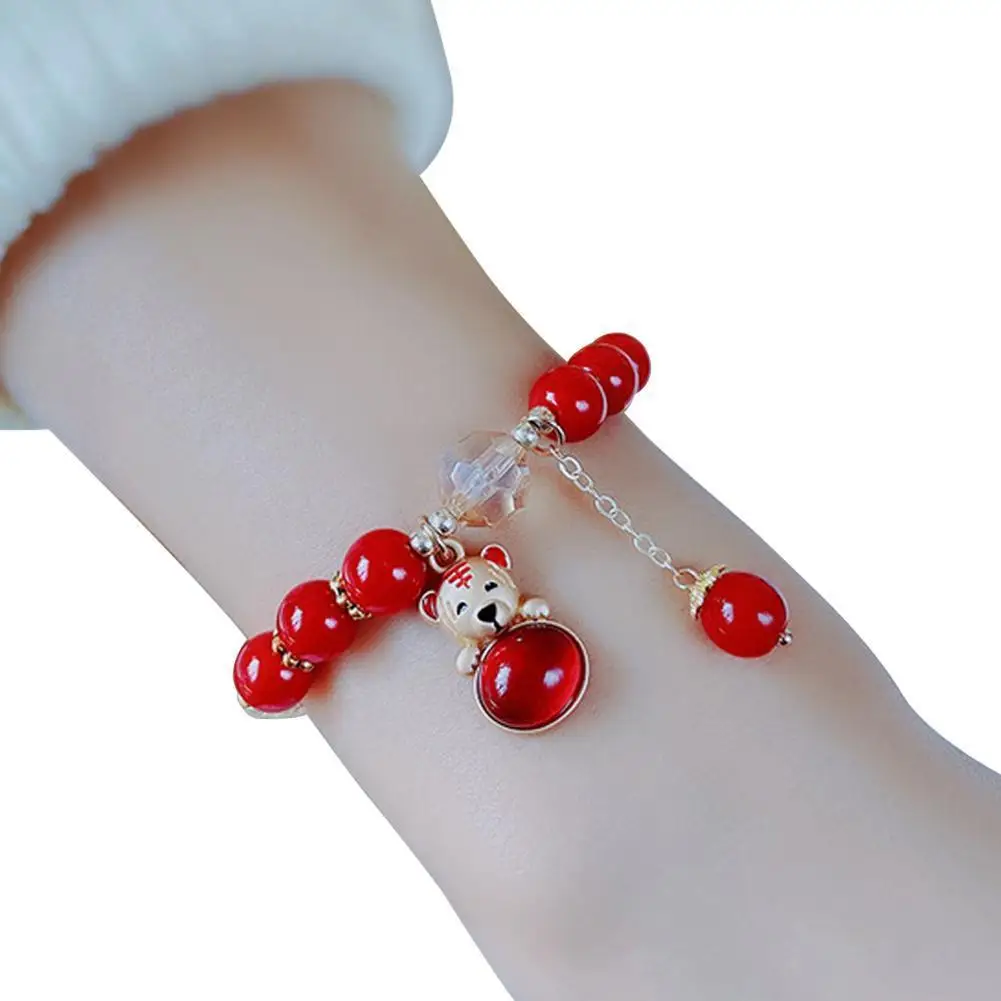 2022 New Trendy Lucky Year Tiger Bracelets For Women Fashion Jewelry Red Crystal Beaded Bracelets & Bangles Gifts
2022 New Trendy Lucky Year Tiger Bracelets For Women Fashion Jewelry Red Crystal Beaded Bracelets & Bangles Gifts