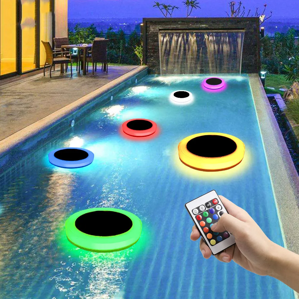 Подводный красочный свет s Водонепроницаемый Солнечный RGB декоративный