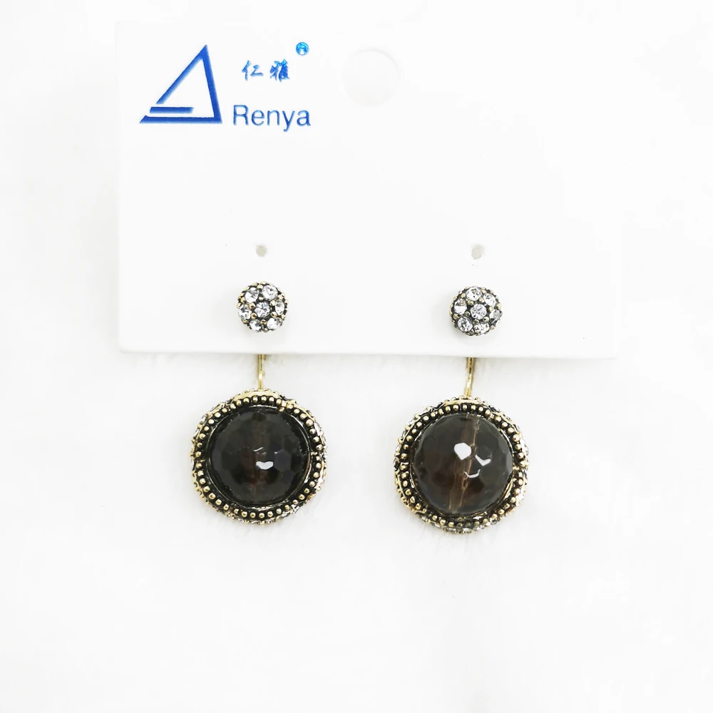 Renya Facet Round Drop Earrings Glass Beads Zinc Alloy Earrings For Girls Women Party Elegant Jewelry Accessories Gift Wholesale
Renya Facet Round Drop Earrings Glass Beads Zinc Alloy Earrings For Girls Women Party Elegant Jewelry Accessories Gift Wholesale