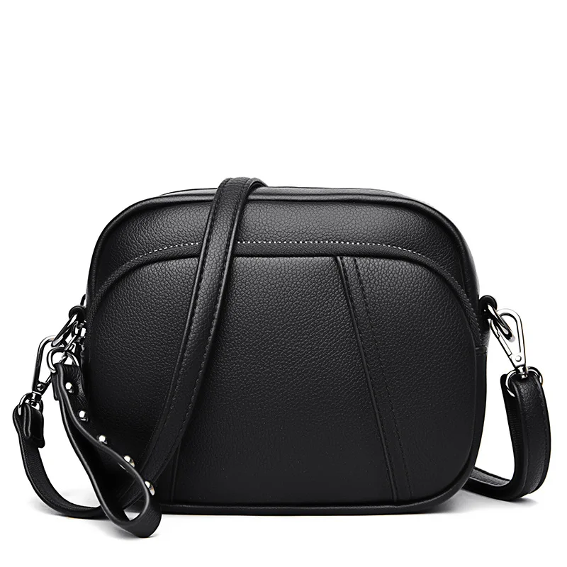 Rivet Tassel Simple Designer Black Crossbody Bags for Women New Casual Female Shoulder Bag Genuine Leather Ladies Messenger Bags
Rivet Tassel Simple Designer Black Crossbody Bags for Women New Casual Female Shoulder Bag Genuine Leather Ladies Messenger Bags