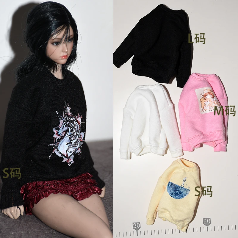 IN STOCK 1/6 female clothes Round neck cute sweater fit TBLeague S44 S45 S25 S26 S38 S39 S42 body model
IN STOCK 1/6 female clothes Round neck cute sweater fit TBLeague S44 S45 S25 S26 S38 S39 S42 body model