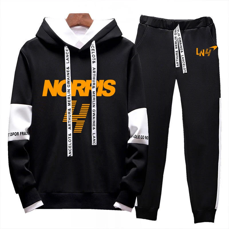 F1 McLaren Team Racing Fans 2023 Men‘s Lando Norris New Autumn And Winter Hoodies Sweatshirt Sportswear Pullover Two Pieces Suit 
F1 McLaren Team Racing Fans 2023 Men‘s Lando Norris New Autumn And Winter Hoodies Sweatshirt Sportswear Pullover Two Pieces Suit