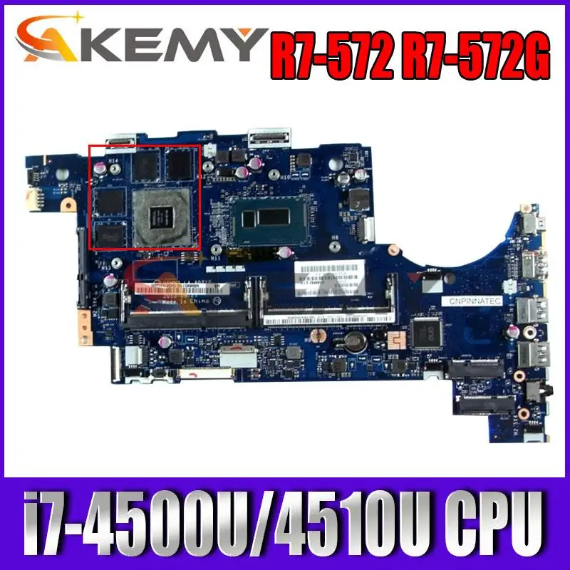 Материнская плата V5MM2 для ноутбука Acer Aspire LA-A021P R7-572, материнская плата для ноутбука с R7-572G/4510U CPU GT750M 2G-GPU 100%, полностью протестирована
Материнская плата V5MM2 для ноутбука Acer Aspire LA-A021P R7-572, материнская плата для ноутбука с R7-572G/4510U CPU GT750M 2G-GPU 100%, полностью протестирована