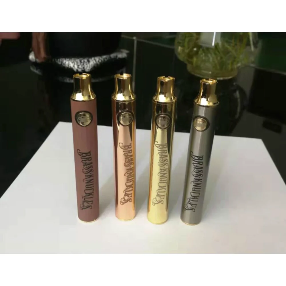 

10pcs/lot BK Battery 900mAh 510 Thread Preheat Variable Voltage for Vape CBD Thick Oil Cartridges Atomizer E Cigarette Kit