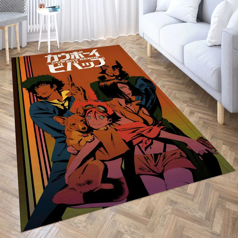 Cowboy Bebop Area Rug for Living Room Floor Mat Carpet for Bedroom Bedside Entrance Doormat Anti-slip Home Decor
Cowboy Bebop Area Rug for Living Room Floor Mat Carpet for Bedroom Bedside Entrance Doormat Anti-slip Home Decor
