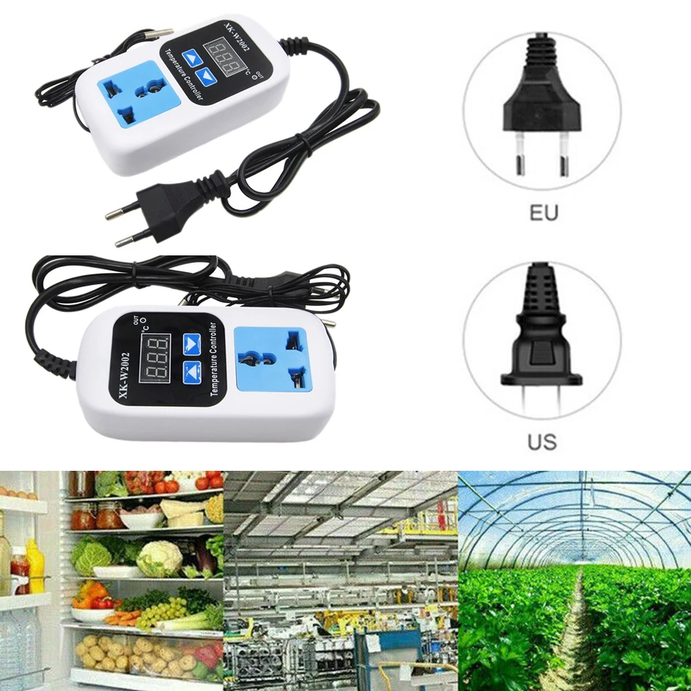 Digital Temperature Controller 110V-220V 10A LCD Display Thermostat For Home Improvement Accessories
Digital Temperature Controller 110V-220V 10A LCD Display Thermostat For Home Improvement Accessories