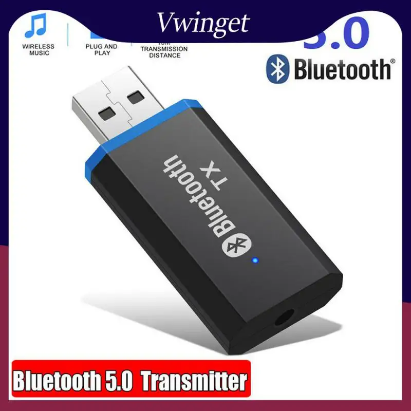 

5.0 Transmitte 5.0 Brand New Transmitter Adapter High Quality Aux Stereo Jack Adapter Usb 3.5mm