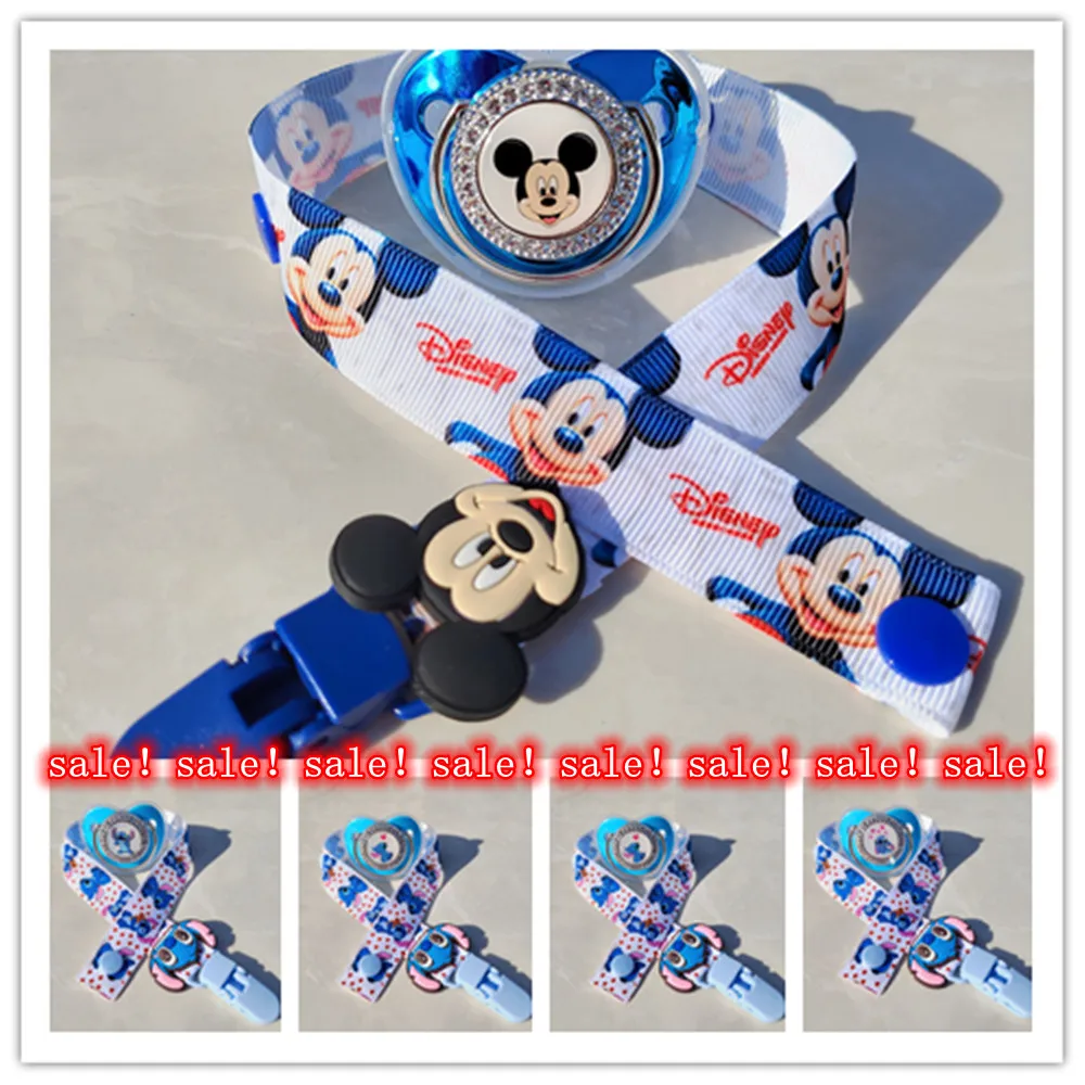 Disney 1 Baby Pacifier clip Chain Ribbon Fake bracket Chupetas Pacifier Clip bracket Baby feeding with pacifier for 0-24 months
Disney 1 Baby Pacifier clip Chain Ribbon Fake bracket Chupetas Pacifier Clip bracket Baby feeding with pacifier for 0-24 months