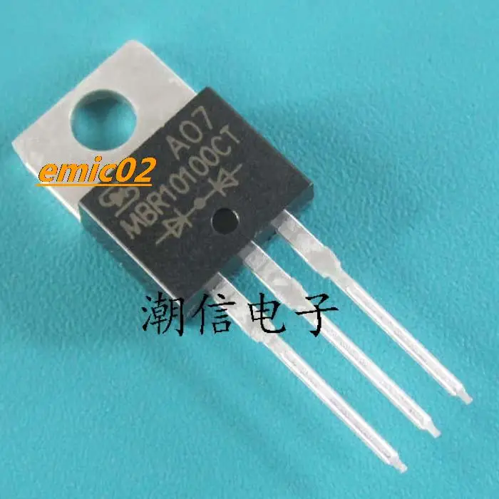 MBR10100CT 10A 100V
MBR10100CT 10A 100V