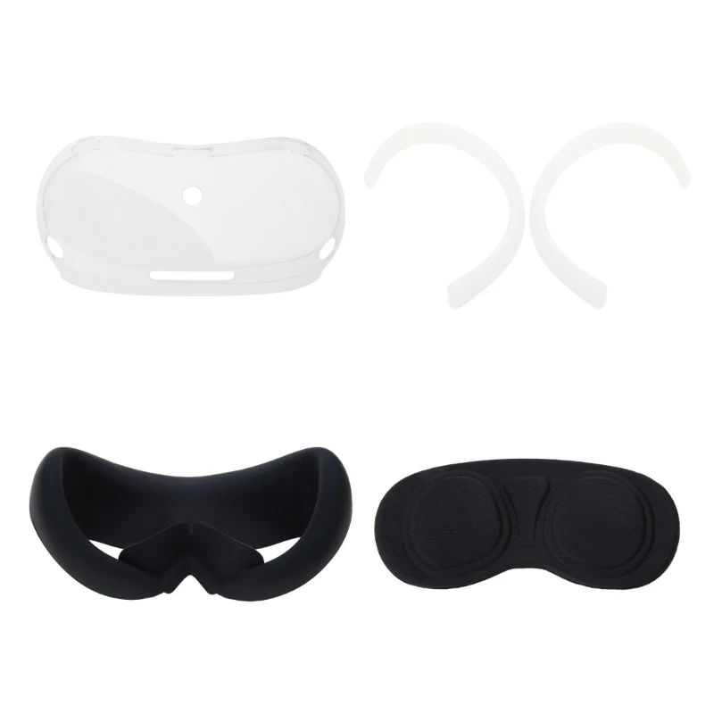 VR Silicone Face Cover Protective Lens Cover for Pico 4 VR Handle Ring Grip Drop Shipping
VR Silicone Face Cover Protective Lens Cover for Pico 4 VR Handle Ring Grip Drop Shipping