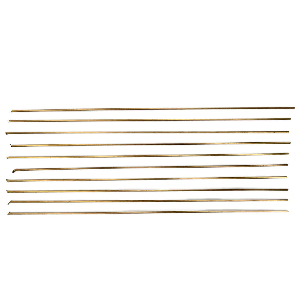 Practical Brass Welding Rod 10 Pcs Golden Metalworking Soldering Sticks Useful Wires 1.6*250mm For Repair Welding
Practical Brass Welding Rod 10 Pcs Golden Metalworking Soldering Sticks Useful Wires 1.6*250mm For Repair Welding