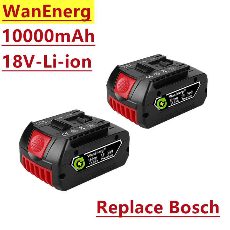 Batterie lithium-ion 18V, 10.0ah, Rechargeable, pour perceuse électrique Bosch, BAT609, BAT609G, BAT618, BAT618G, BAT614
Batterie lithium-ion 18V, 10.0ah, Rechargeable, pour perceuse électrique Bosch, BAT609, BAT609G, BAT618, BAT618G, BAT614