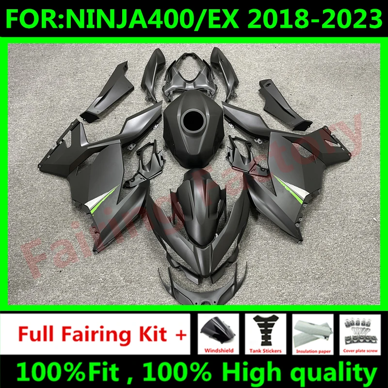 Новый комплект обтекателей для мотоцикла ABS подходит для Ninja400 EX400 EX Ninja 400 2018 2019 2020 2021 2022 2023 полный комплект обтекателей матовый черный
Новый комплект обтекателей для мотоцикла ABS подходит для Ninja400 EX400 EX Ninja 400 2018 2019 2020 2021 2022 2023 полный комплект обтекателей матовый черный