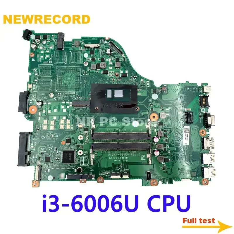 Материнская плата для ноутбука Acer Aspire E5-575 E5-574 NBYQA11006 DAZAAMB16E0 REV:E ZAA X32 SR2UW F5-573G Бортовая 
Материнская плата для ноутбука Acer Aspire E5-575 E5-574 NBYQA11006 DAZAAMB16E0 REV:E ZAA X32 SR2UW F5-573G Бортовая