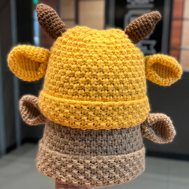2022 Street Trend Horn Knitted Beanie Hat Winter Wool Cap Women Girls Kawaii Horns Hats Solid Knit Caps Beanies Bonnet Hats
2022 Street Trend Horn Knitted Beanie Hat Winter Wool Cap Women Girls Kawaii Horns Hats Solid Knit Caps Beanies Bonnet Hats