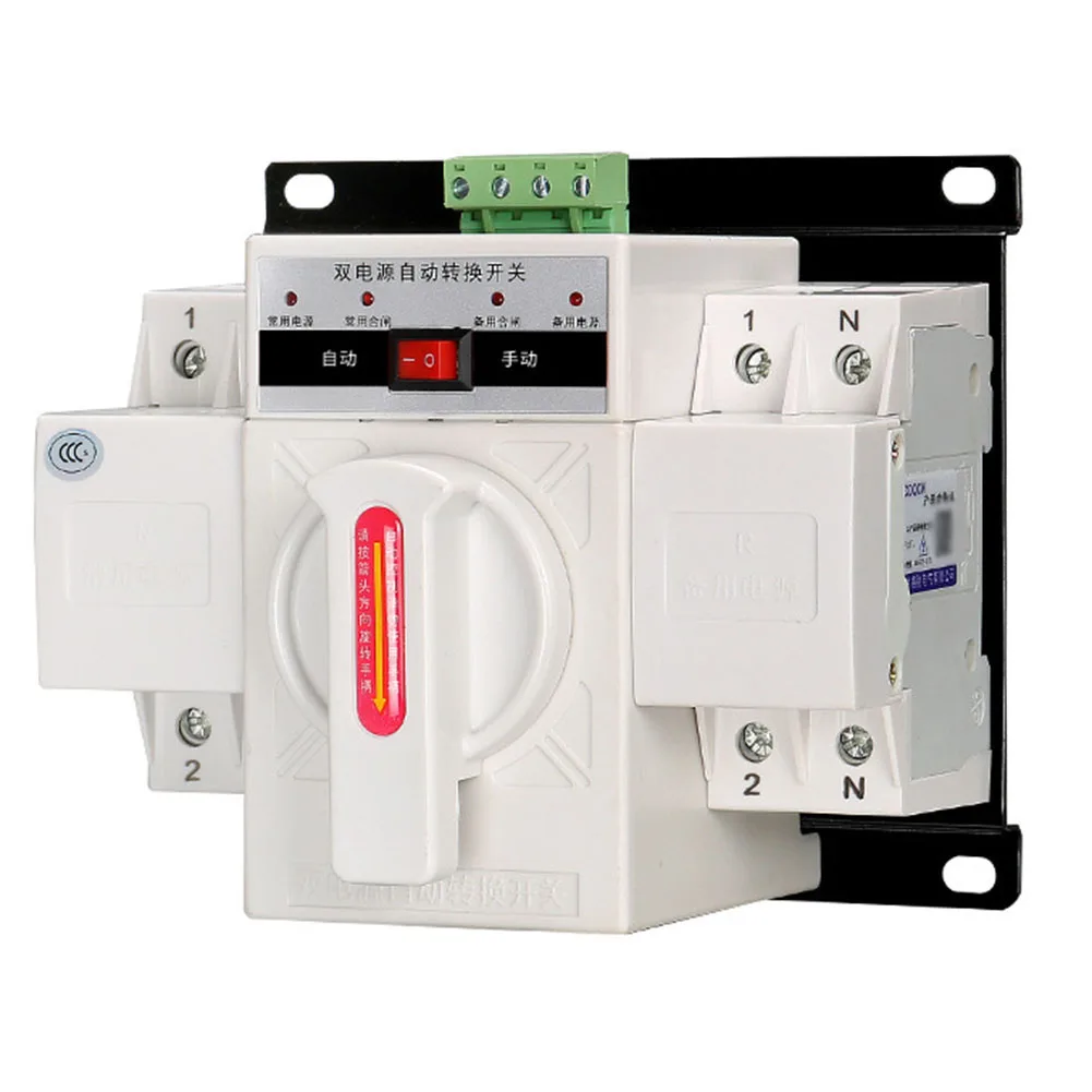 Dual Power Automatic Manual Transfer Switch Change Over 2-Way Common Power Reversing Switch AC440V Cutoff Switch
Dual Power Automatic Manual Transfer Switch Change Over 2-Way Common Power Reversing Switch AC440V Cutoff Switch