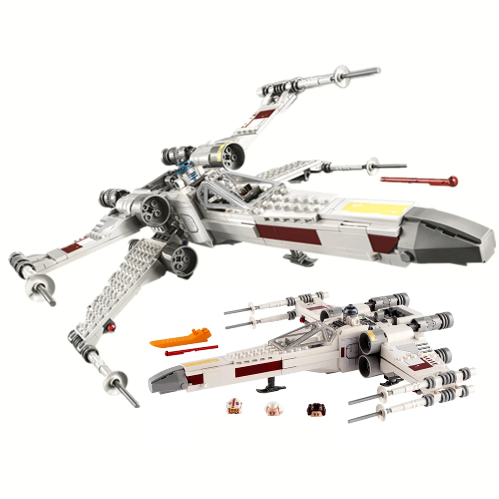 FIT 75301 Star Space Wars Luke Skywalkers X-wing Fighter Building Blocks Bricks Kids Christmas Boys Toys Gift
FIT 75301 Star Space Wars Luke Skywalkers X-wing Fighter Building Blocks Bricks Kids Christmas Boys Toys Gift
