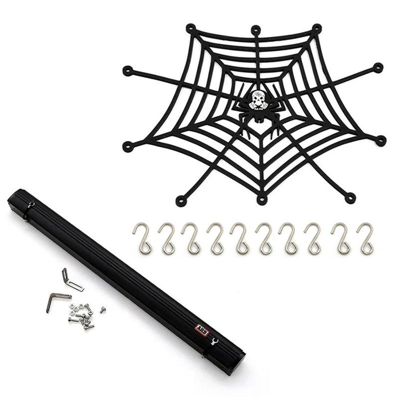 Side Car Roof Top Tent Shade Awning Rain Canopy Spider Web Luggage Net for 1/10 RC Crawler AXIAL SCX10 TRAXXAS TRX4
Side Car Roof Top Tent Shade Awning Rain Canopy Spider Web Luggage Net for 1/10 RC Crawler AXIAL SCX10 TRAXXAS TRX4