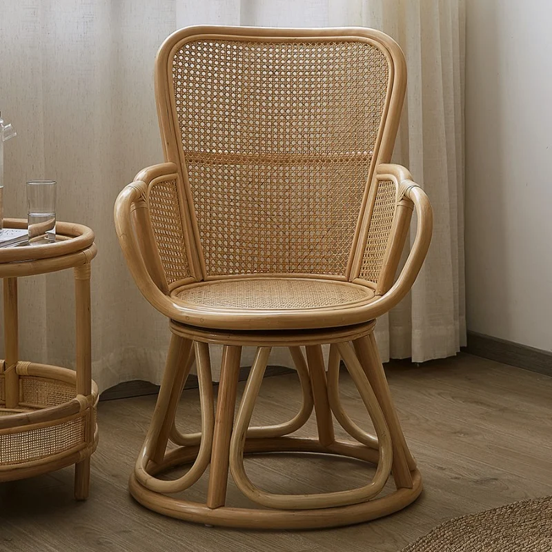 Rattan Solo Dining Chair Fallow Backrest Living Room Swivel Dining Chair Balcony Comfort Silla Comedor Outdoor Furniture QF50DC
Rattan Solo Dining Chair Fallow Backrest Living Room Swivel Dining Chair Balcony Comfort Silla Comedor Outdoor Furniture QF50DC