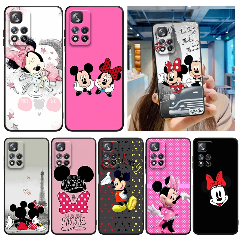 Minnie Mickey Mouse Anime Phone Case For Xiaomi Redmi Note 12 11E 11S 11 11T 10 10S 9 9T 9S 8 8T Pro Plus 5G Soft Black Cover
Minnie Mickey Mouse Anime Phone Case For Xiaomi Redmi Note 12 11E 11S 11 11T 10 10S 9 9T 9S 8 8T Pro Plus 5G Soft Black Cover