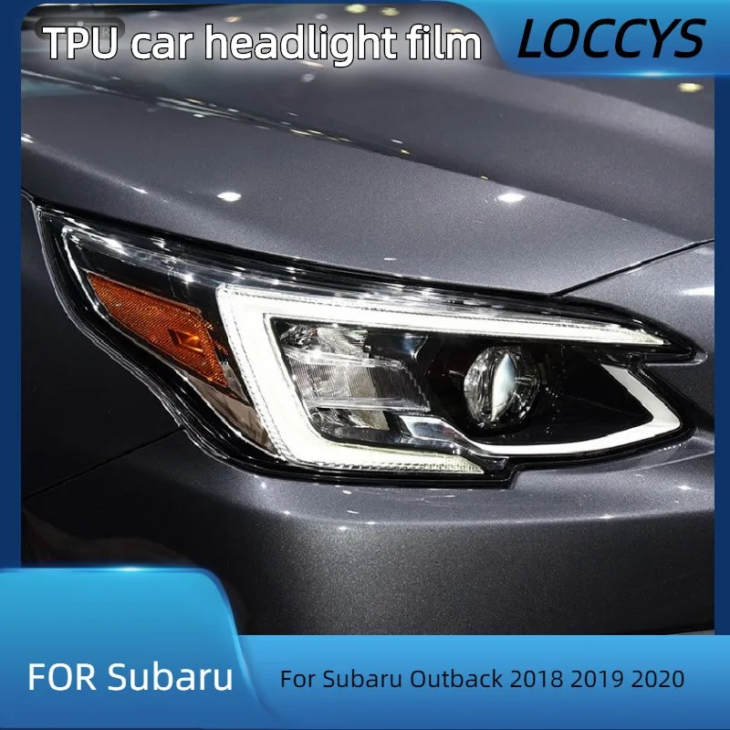 For Subaru Outback 2018 2019 2020 Car Headlight Tint Black Protective Film Protection Transparent TPU Sticker Accessories
For Subaru Outback 2018 2019 2020 Car Headlight Tint Black Protective Film Protection Transparent TPU Sticker Accessories