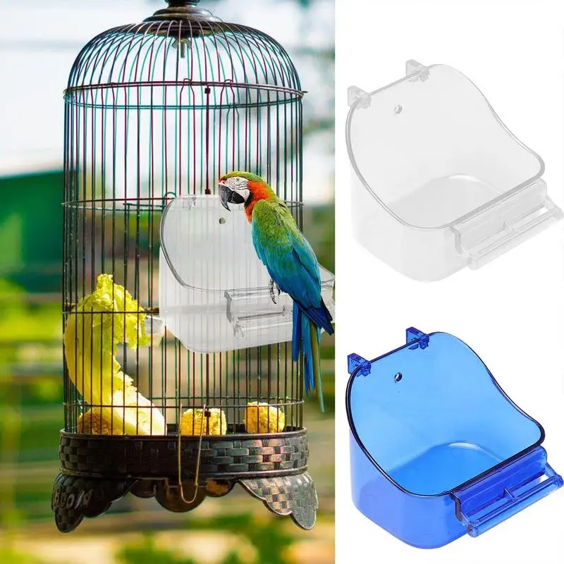 Bird Bath For Cage Pet Bird Bath Box With Double Hooks Parrot Bathing Tub Bird Cage Accessory Bathing Tub For Birds Parakeet
Bird Bath For Cage Pet Bird Bath Box With Double Hooks Parrot Bathing Tub Bird Cage Accessory Bathing Tub For Birds Parakeet
