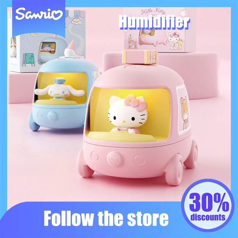 Kawaii Sanrio Anime Humidifier Cute Kuromi Hello Kitty Cartoon Aromatherapy Machine Humidifier Originality Children Gifts
Kawaii Sanrio Anime Humidifier Cute Kuromi Hello Kitty Cartoon Aromatherapy Machine Humidifier Originality Children Gifts