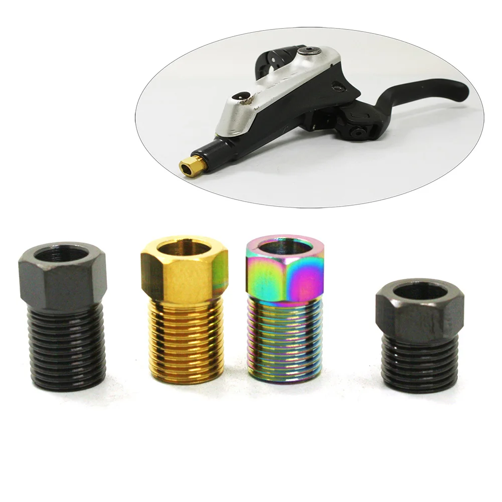 Bicycle Bike Brake Handle Bolt Oil Pipe Screw M8x0.75 TC4 Titanium Alloy Screw Tubing Screw Tightening Bolt Lightweight Parts
Bicycle Bike Brake Handle Bolt Oil Pipe Screw M8x0.75 TC4 Titanium Alloy Screw Tubing Screw Tightening Bolt Lightweight Parts