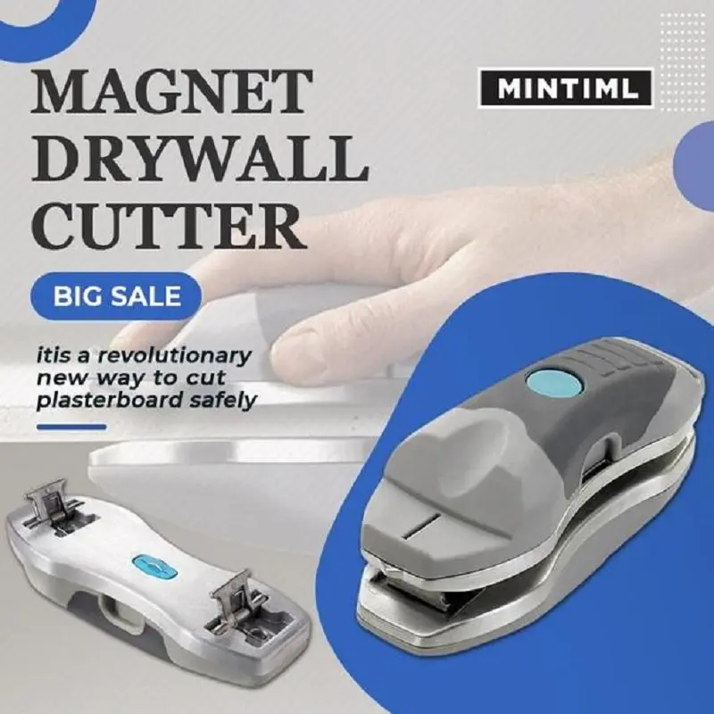 Mintiml Magnet Drywall Cutter Gypsum Board Cutter Quick Cutting Artifact Tool Woodworking Accessories
Mintiml Magnet Drywall Cutter Gypsum Board Cutter Quick Cutting Artifact Tool Woodworking Accessories
