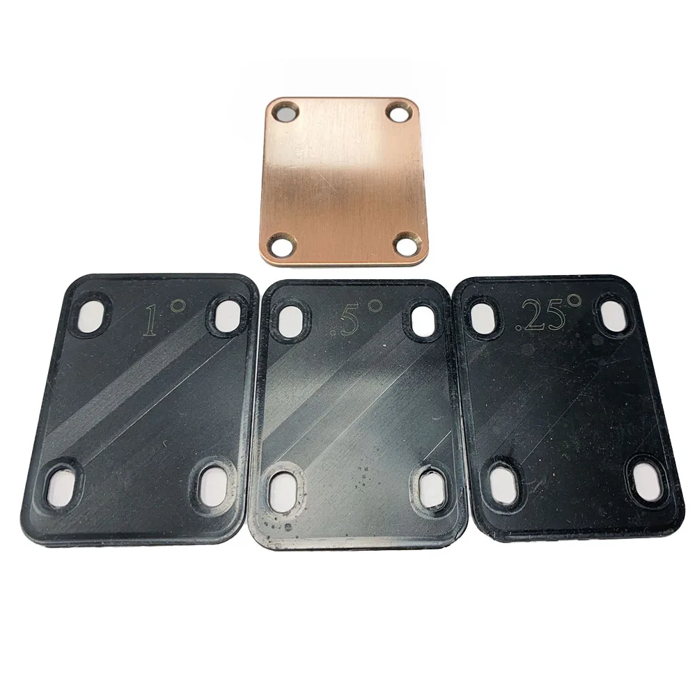 3Pcs Guitar Neck Shims Set 0.25.5 1 Degree With Neck Backing Plate Replacement Part Durable Music Instruments Guitar Accessories
3Pcs Guitar Neck Shims Set 0.25.5 1 Degree With Neck Backing Plate Replacement Part Durable Music Instruments Guitar Accessories