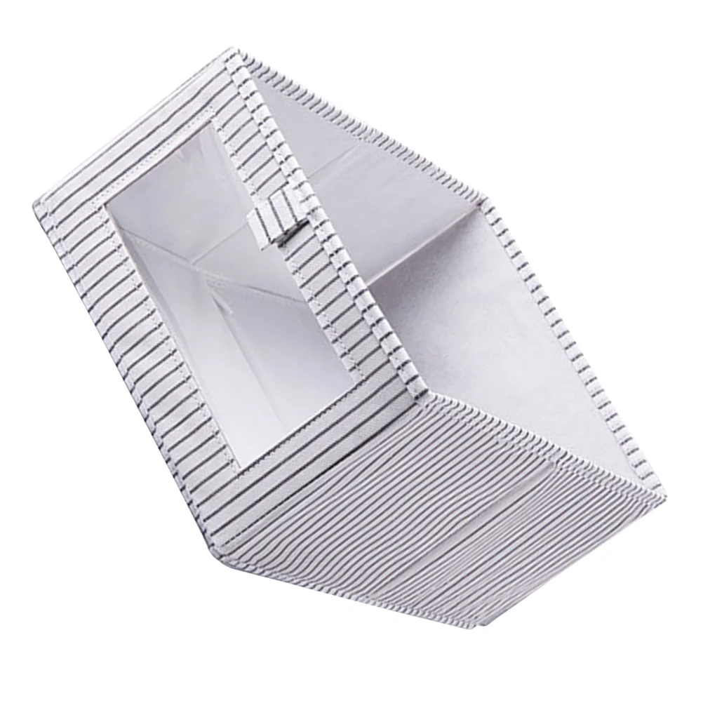 Wardrobe Organizing Box Foldable Cloth Storage Box Sundries Organizer Without Lid
Wardrobe Organizing Box Foldable Cloth Storage Box Sundries Organizer Without Lid
