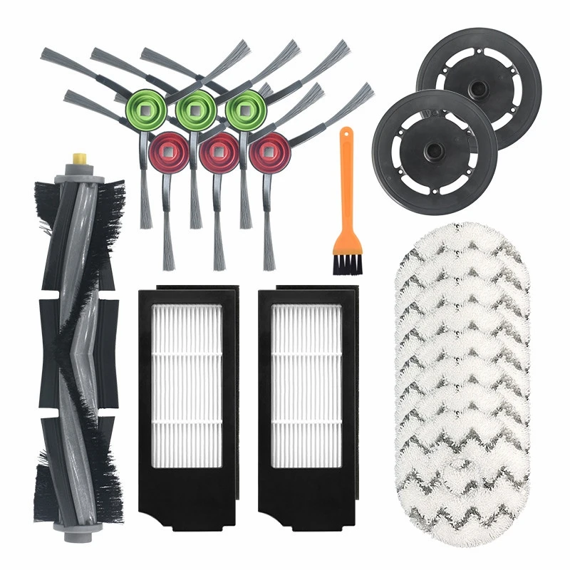 20Pcs Replacement For ECOVACS DEEBOT X1 OMNI TURBO Vacuum Cleaner High Capacity Washable Mop Main Brush
20Pcs Replacement For ECOVACS DEEBOT X1 OMNI TURBO Vacuum Cleaner High Capacity Washable Mop Main Brush