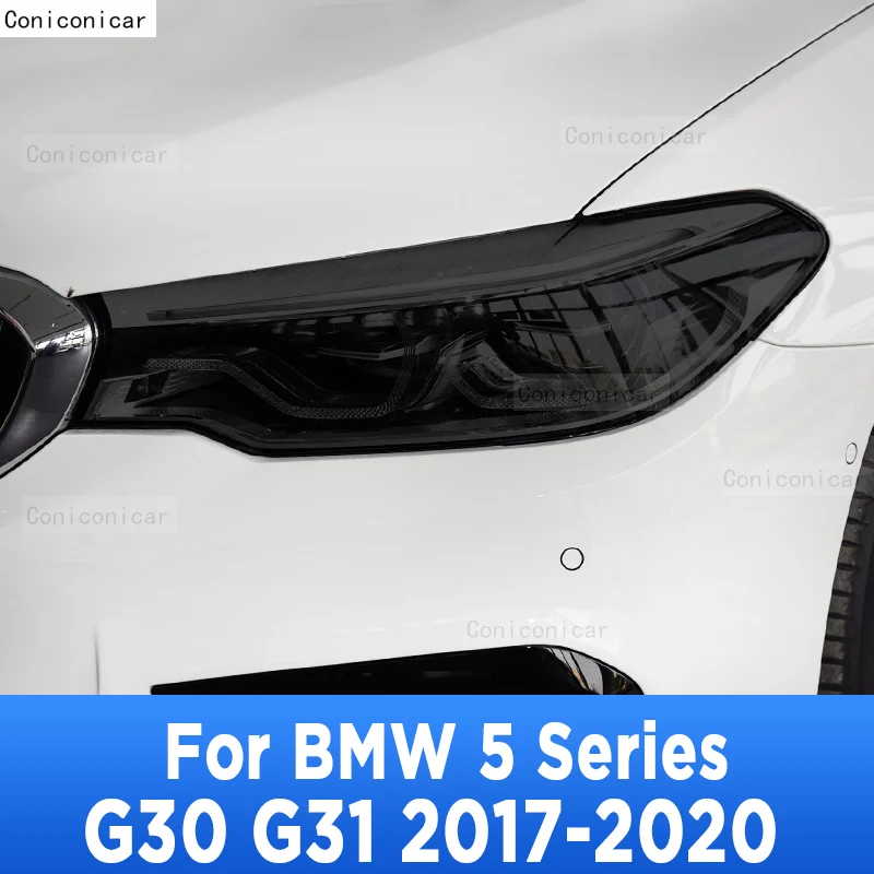 For BMW 5 Series G30 G31 2017-2020 Car Exterior Headlight Anti-scratch Front Lamp Tint TPU Protective Film Repair Accessories
For BMW 5 Series G30 G31 2017-2020 Car Exterior Headlight Anti-scratch Front Lamp Tint TPU Protective Film Repair Accessories